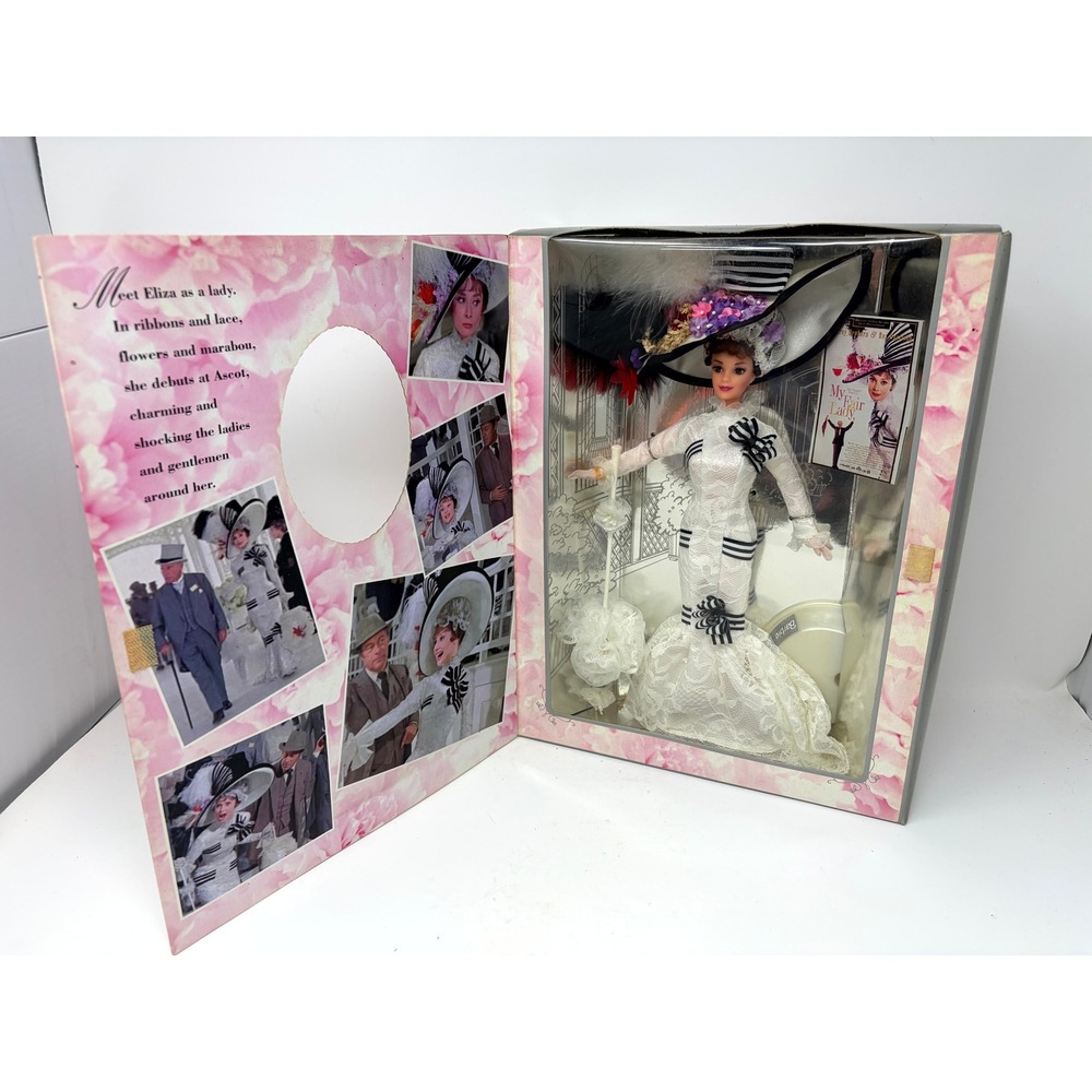 Barbie Hollywood Legends My Fair Lady Eliza Doolittle Ascot Doll 15497 1995